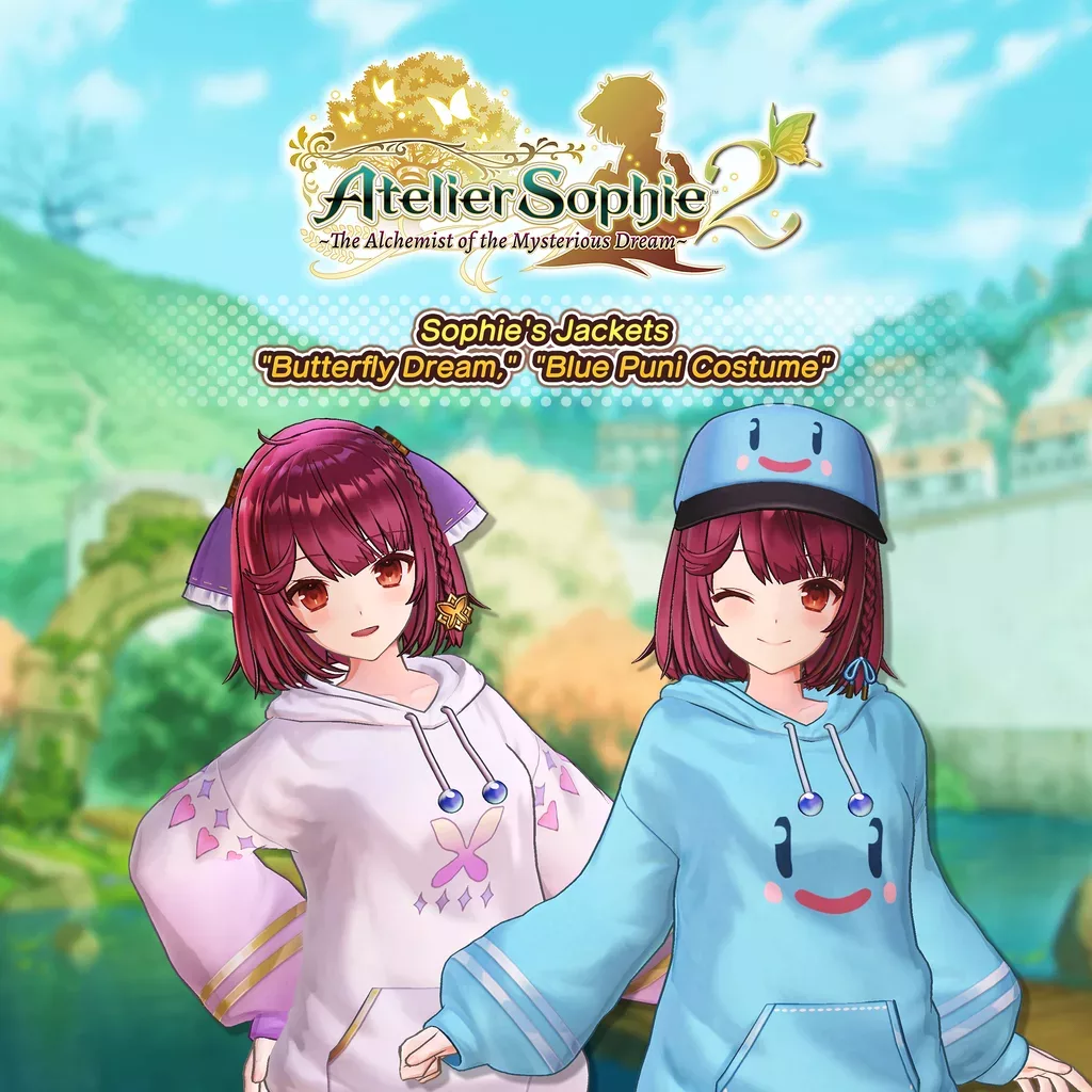Atelier Sophie 2: Sophies Jackets Butterfly Dream, Blue Puni Costume