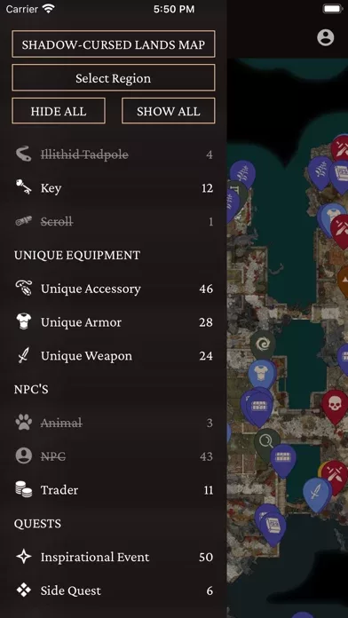 MapGenie: BG3 Map