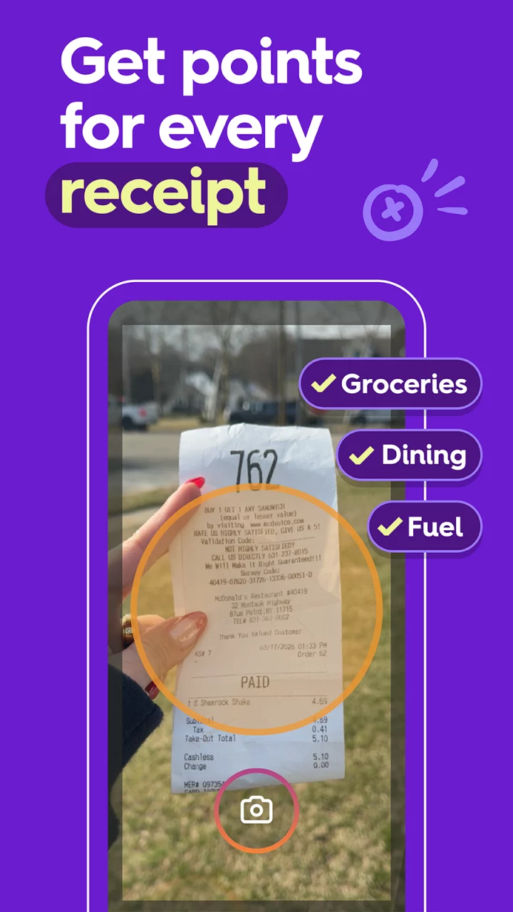 Fetch: Receipts For Gift Cards