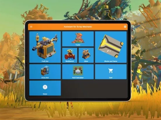 Assistant for Scrap Mechanic