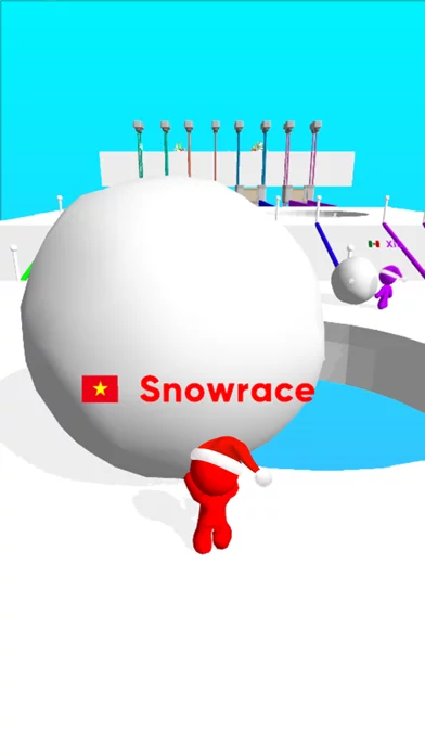 Snow Race 3D™: Fun Xmas Racing