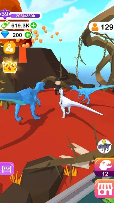Dino Tycoon -строительная игра