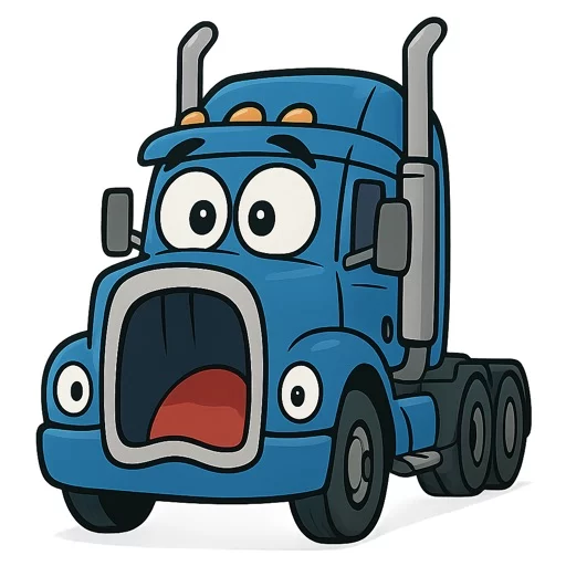 Funny Truck Stickers