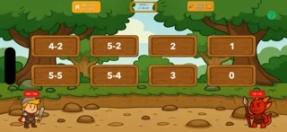 Math Battle: Guardian of + & -