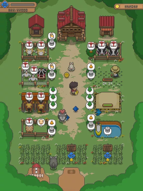 Tiny Pixel Farm - Игра Ранч