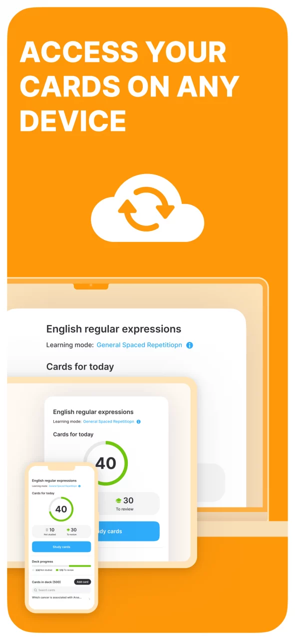 Noji – Flashcards study app