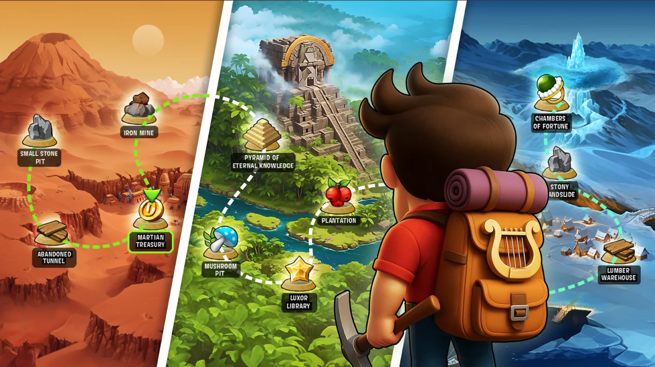 Diggys Adventure Puzzle Game