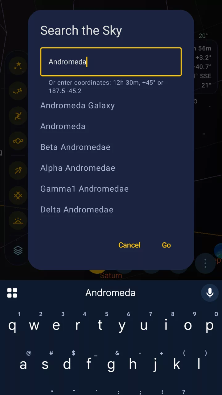 Sky Map