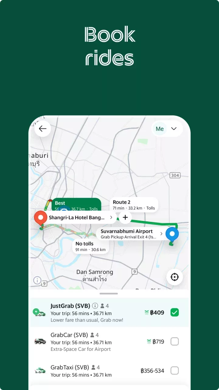 Grab - Taxi & Food Delivery