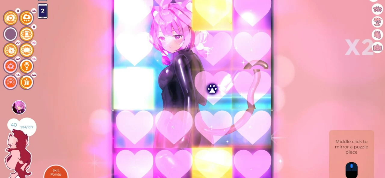 Mosaique Neko Waifus 5