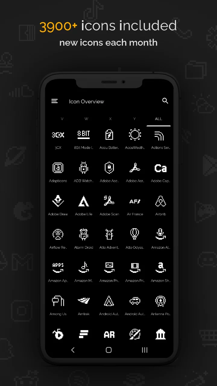 Retro Mode - Icon Pack (Light)