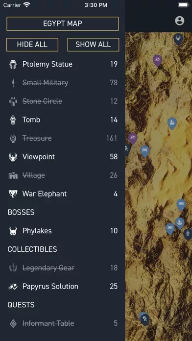 Unofficial Map: AC Origins