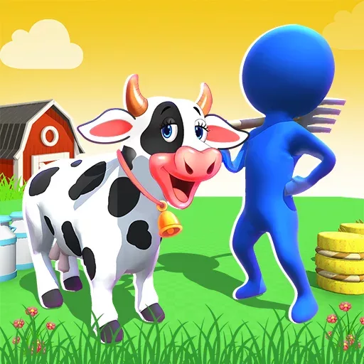 Farming cow
