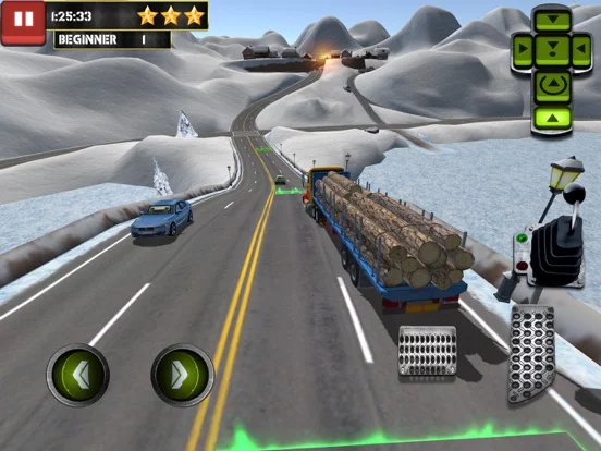Ice Road Truck Parking Sim