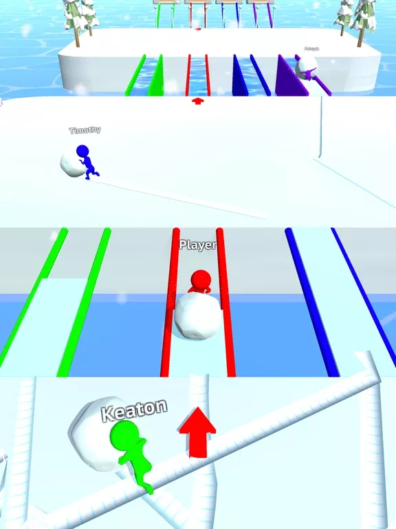Snow Race!!