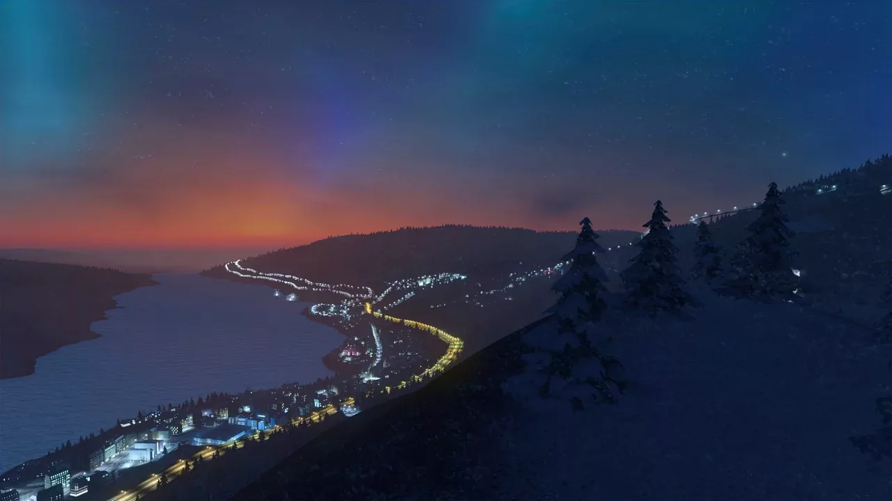 Cities Skylines - Snowfall