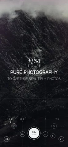 f/64 - RAW Camera