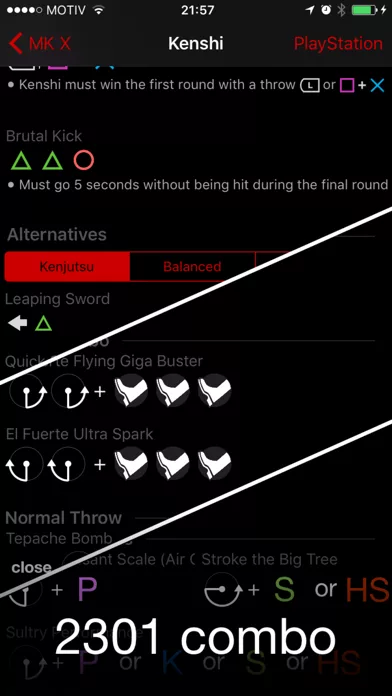 Combos for Injustice 2