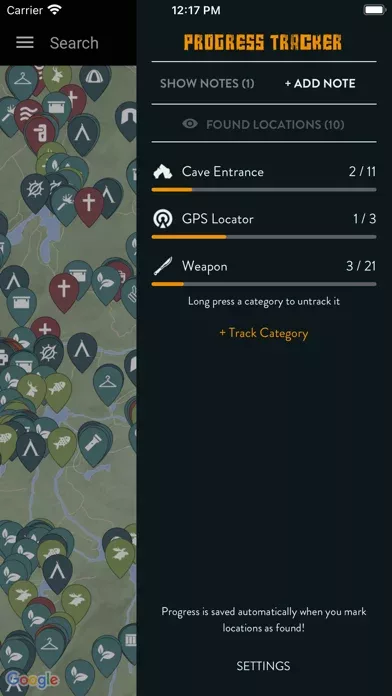 MapGenie: SOTF Map