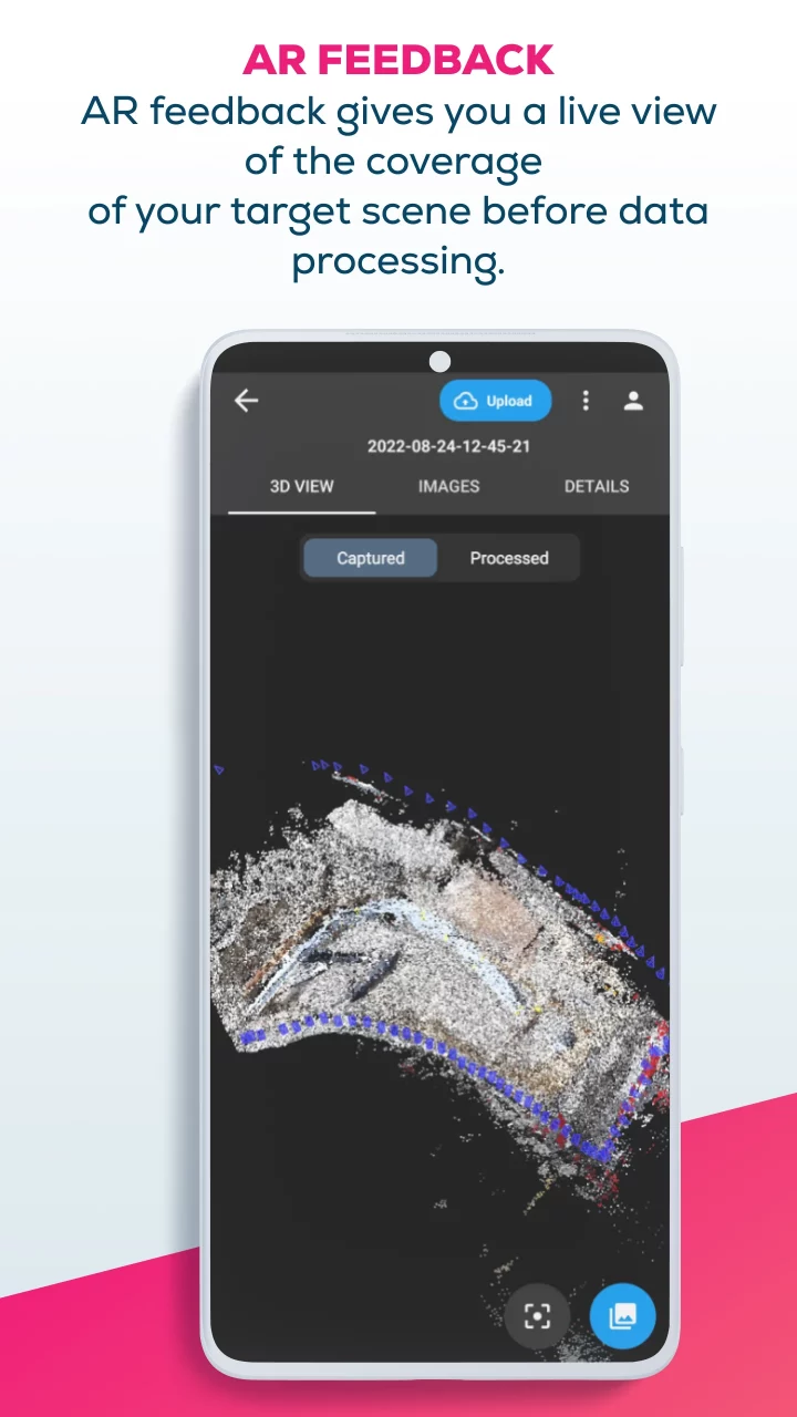 PIX4Dcatch: 3D scanner