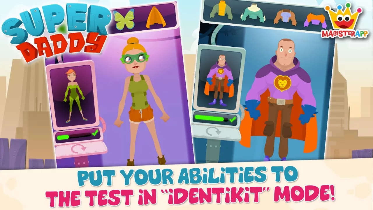 Super Daddy - Dress Up a Hero