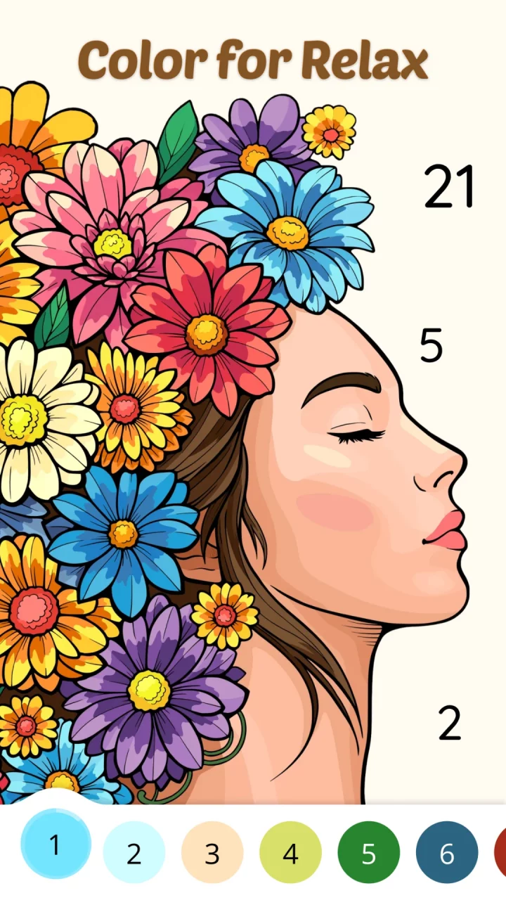 Color Aura: Paint by number