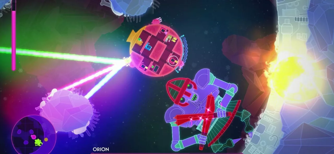 Lovers in a Dangerous Spacetime