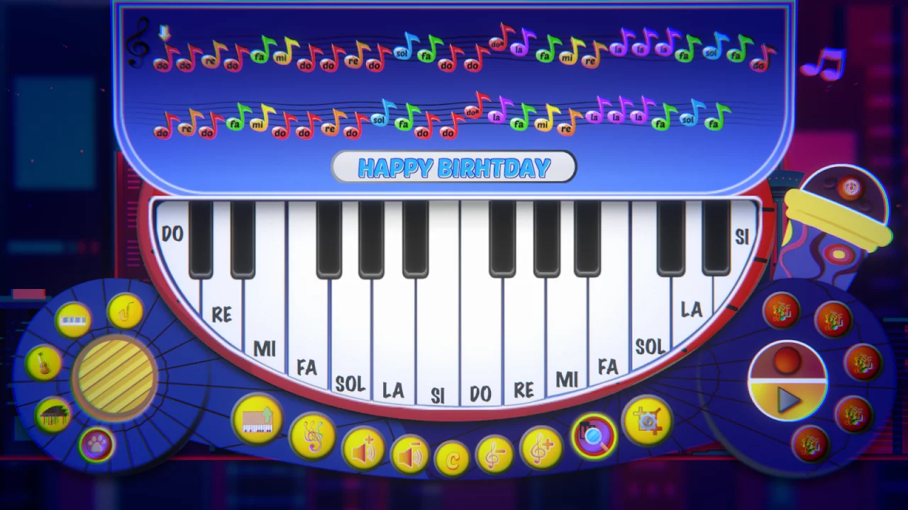 Spider Man -Baby Piano Music