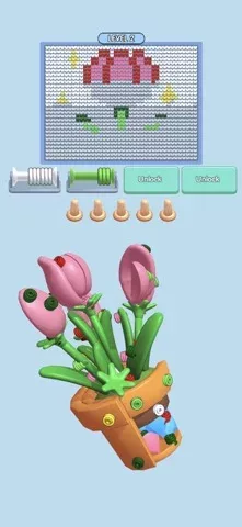 Wool Master - Пиксель нитки 3D