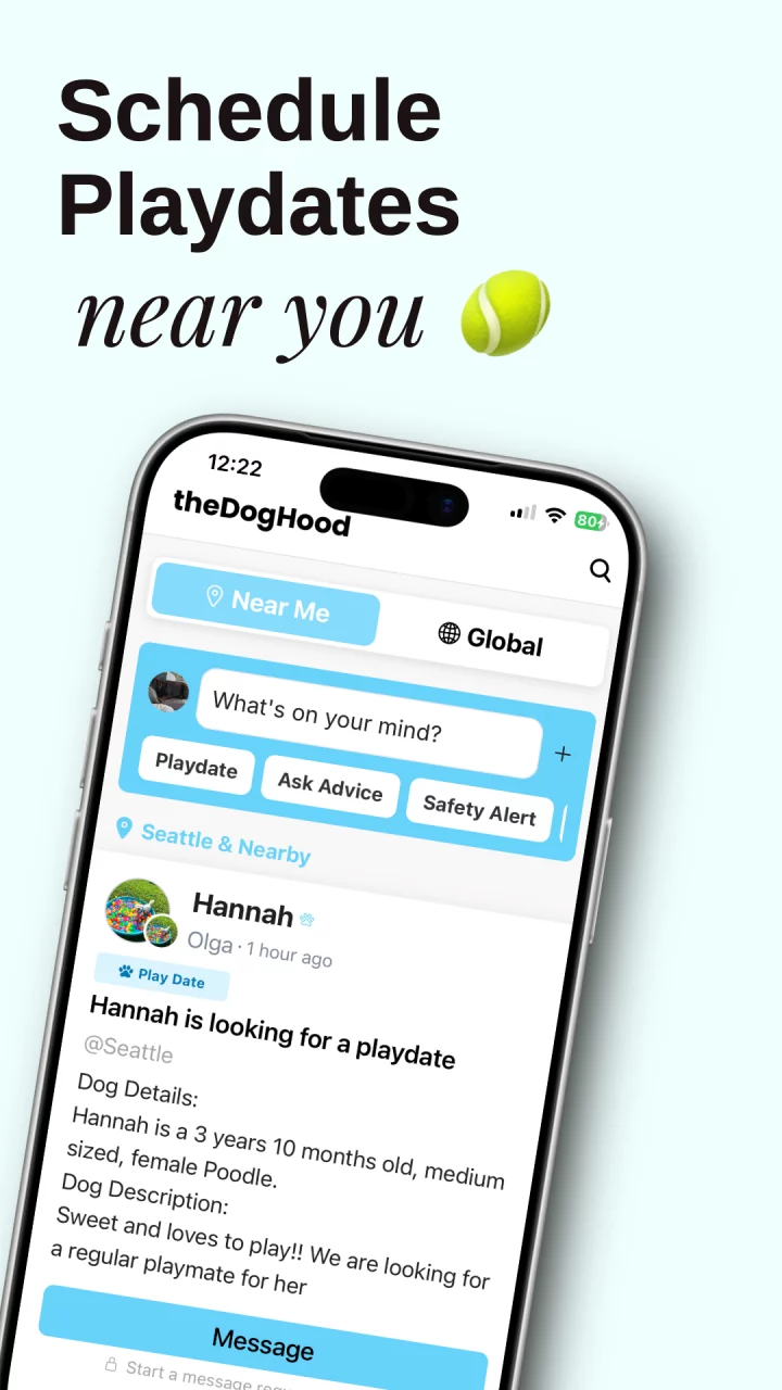DogHood:Dog Playdates & Meetup