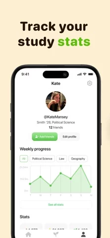 Focus Tree: Timer & Flashcards