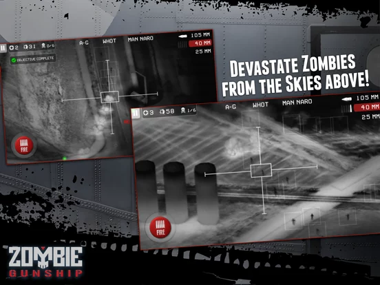 Zombie Gunship: Gun Down Zombies