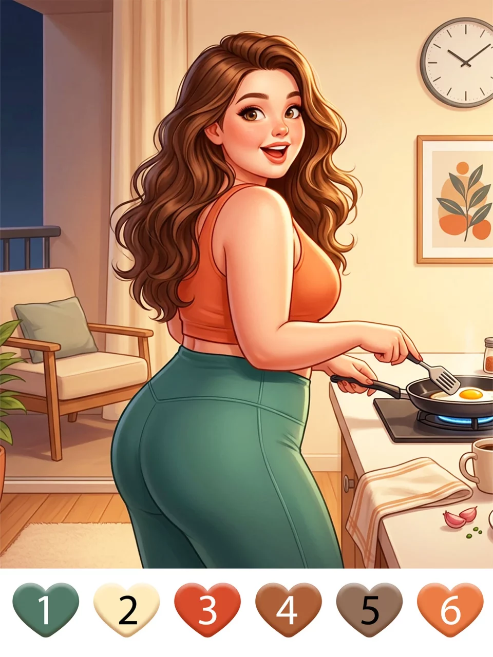 Curvy Coloring Book