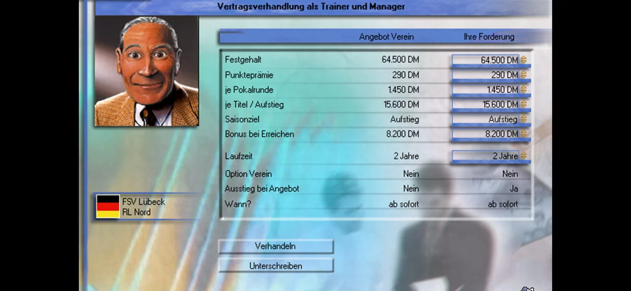 ANSTOSS 3: Der Fußballmanager
