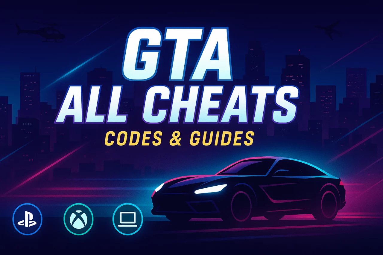 GTA All Cheats -Codes & Guides
