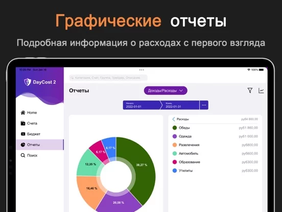 DayCost 2 - Личные финансы