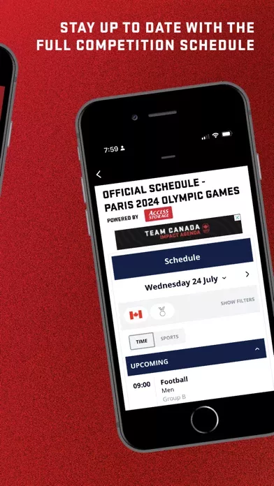 Team Canada Olympic App