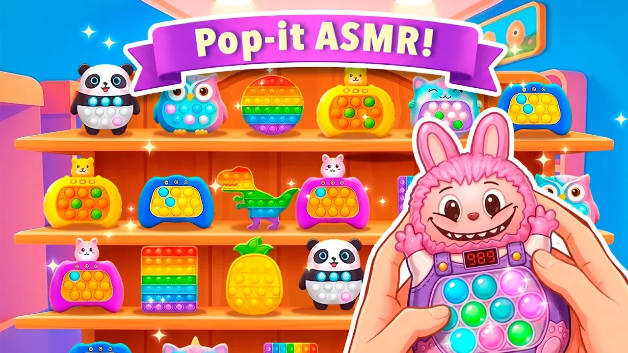 Pop It Games Fidget Antistress