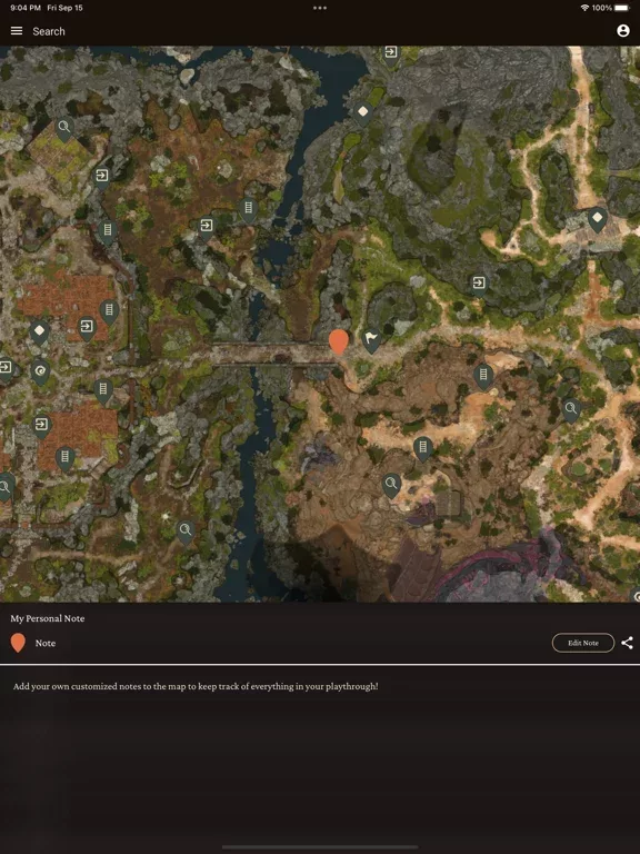 MapGenie: BG3 Map