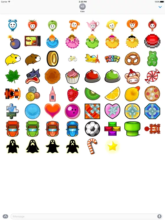 Mucho Party stickers