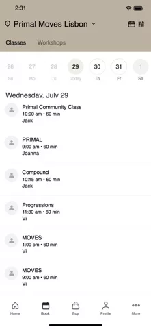 Primal Moves