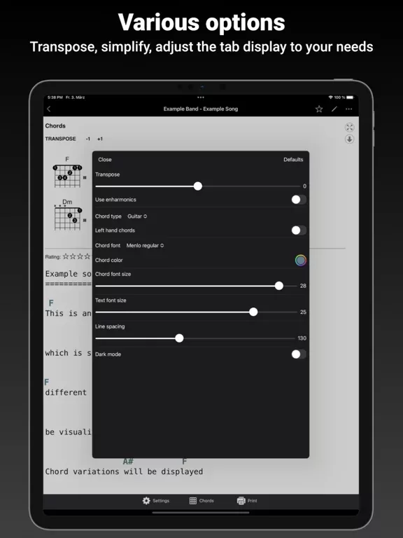 GuitarTab - Tabs & chords Pro