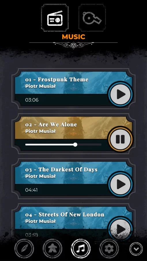 Frostpunk: TBG Companion App