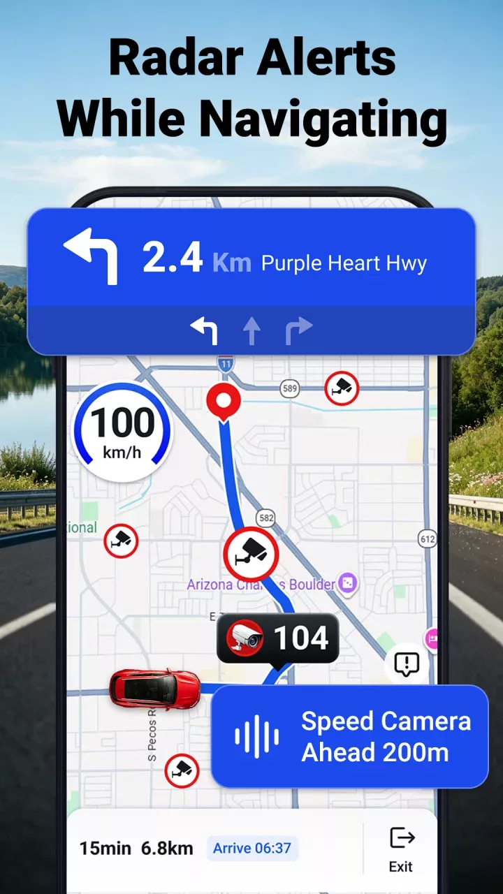 Radar Detector: Speed Camera