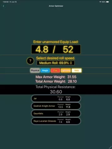 Elden Ring Armor Optimizer