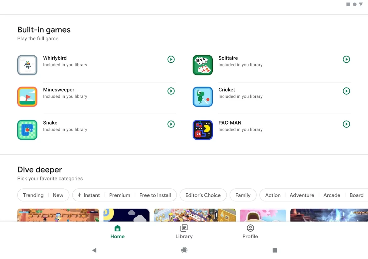 Google Play Игры