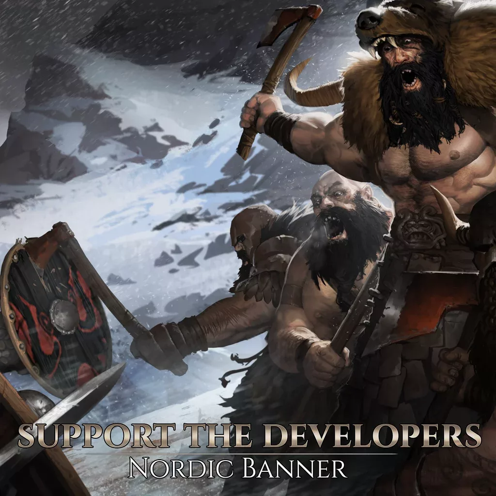 Battle Brothers – Support the Developers & Nordic Banner