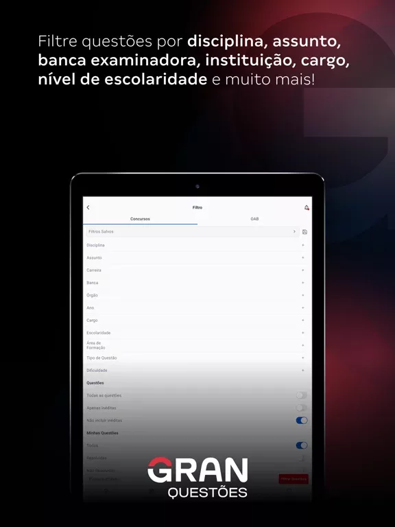 Gran Cursos Questões
