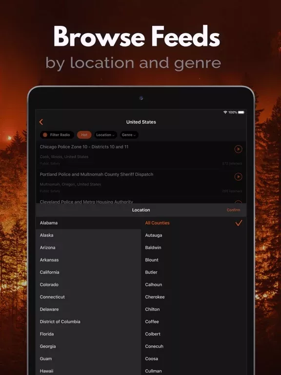 Police Scanner: Fire Radio