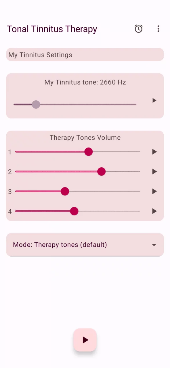 Tonal Tinnitus Therapy